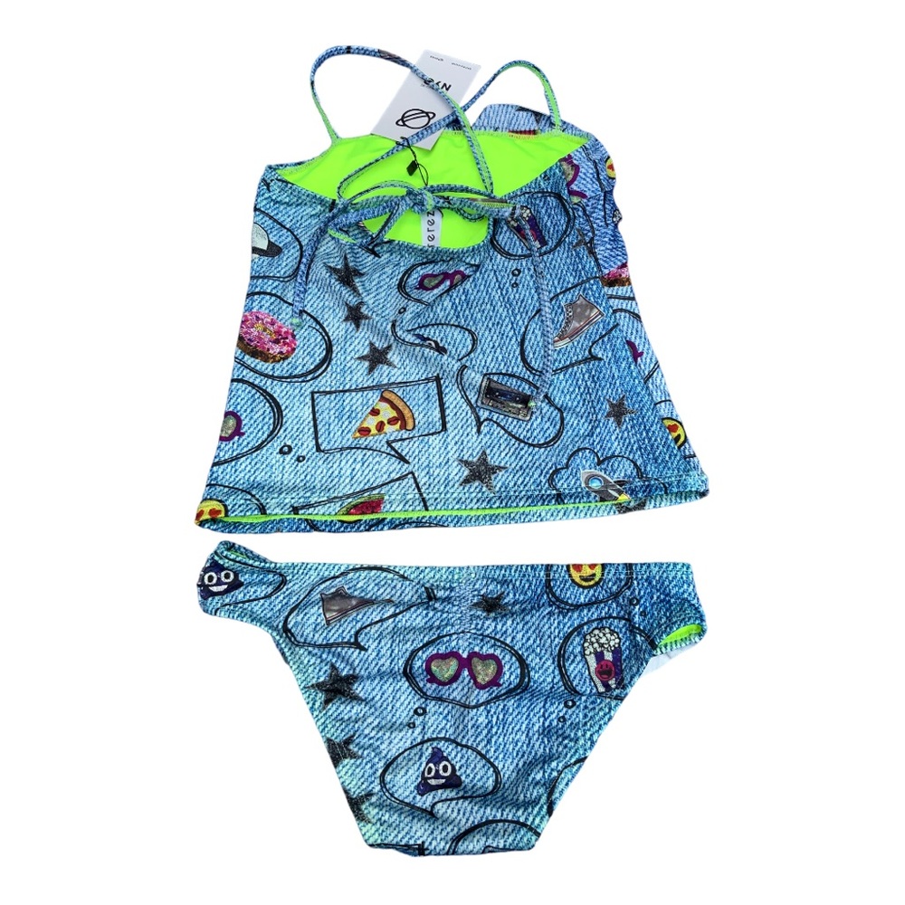 New With Tags Terez Girls lTankini Swimsuit - Picture 9 of 15